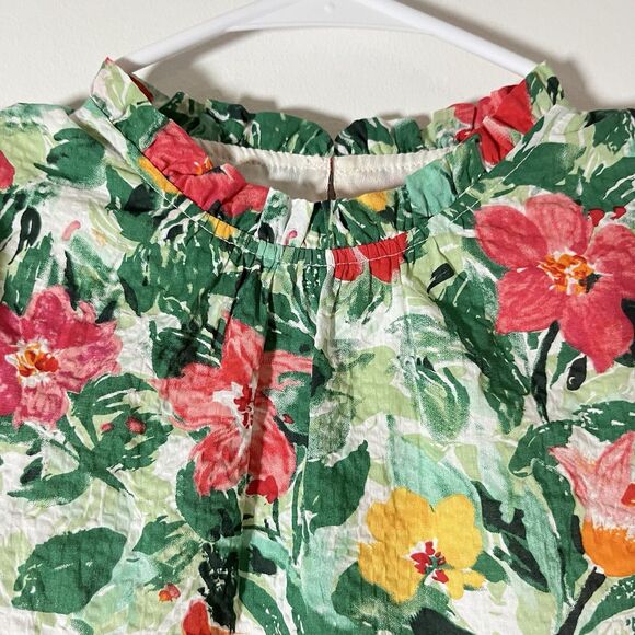 THML Green Size XS Floral Shift Knee Length Sleeveless Dress - Picture 10 of 11